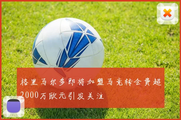 格里马尔多即将加盟马竞转会费超2000万欧元引发关注
